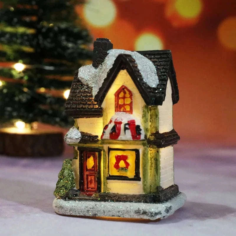 Christmas House Light Decor for a Warm Holiday Glow-J / with AG battery