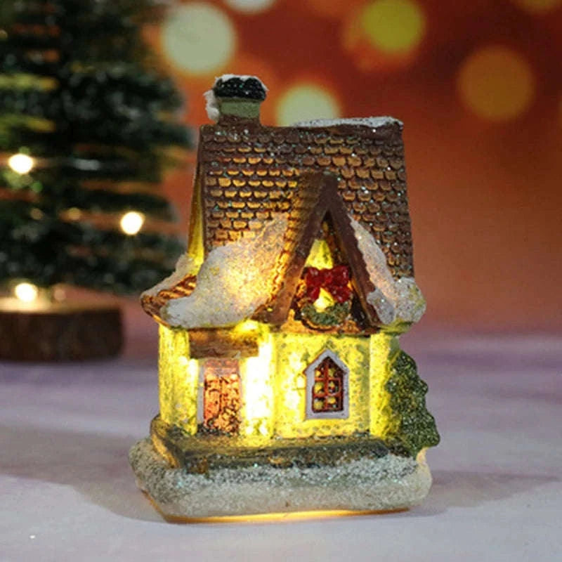 Christmas House Light Decor-J / with AG battery