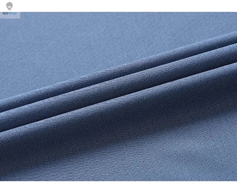 CHRLCK Men's Quick Drying Sports Tee – Lightweight, Breathable Summer Performance Shirt-Navy / 5XL(90-100kg)