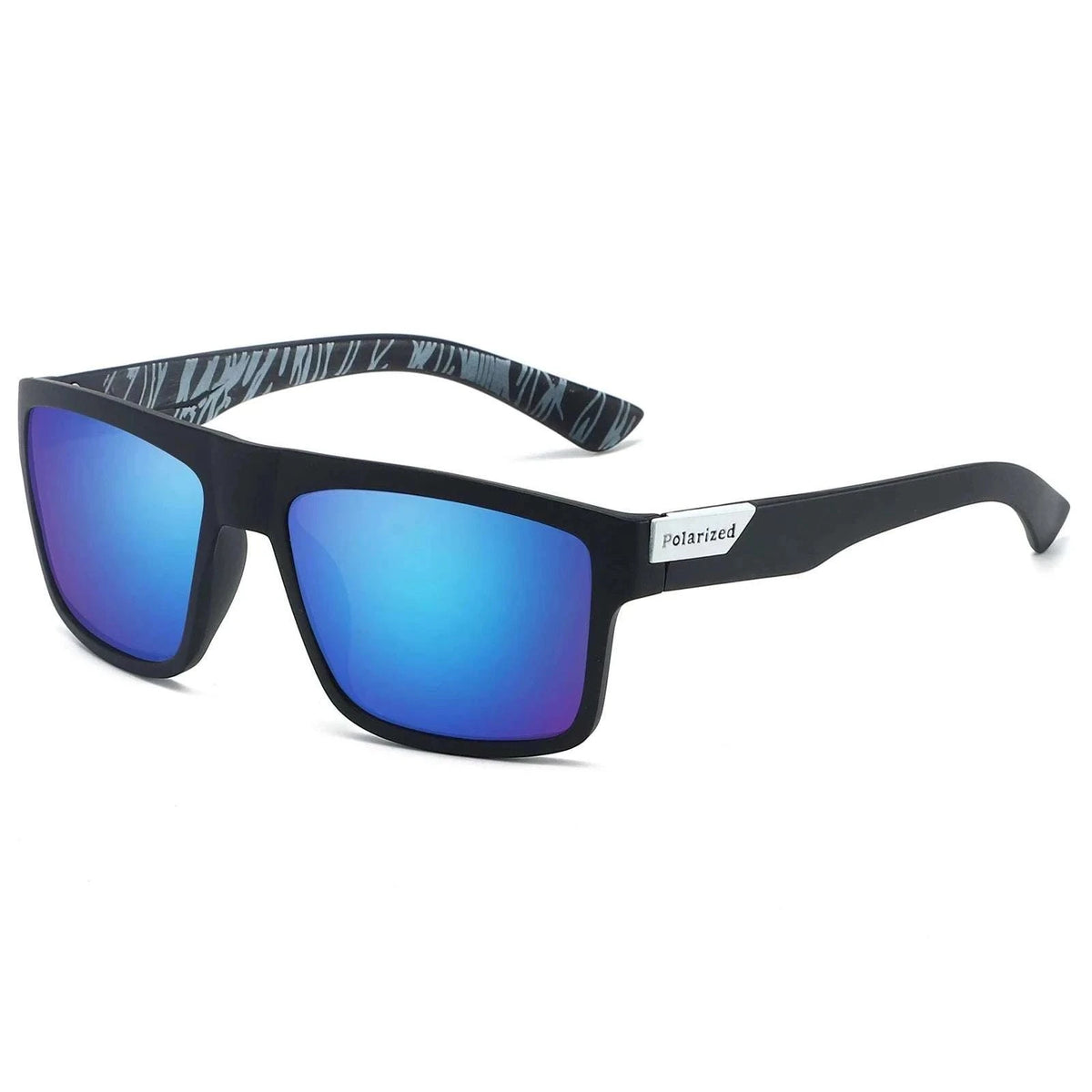 Classic Polarized Sunglasses with Square Frame for Men and Women-FC5