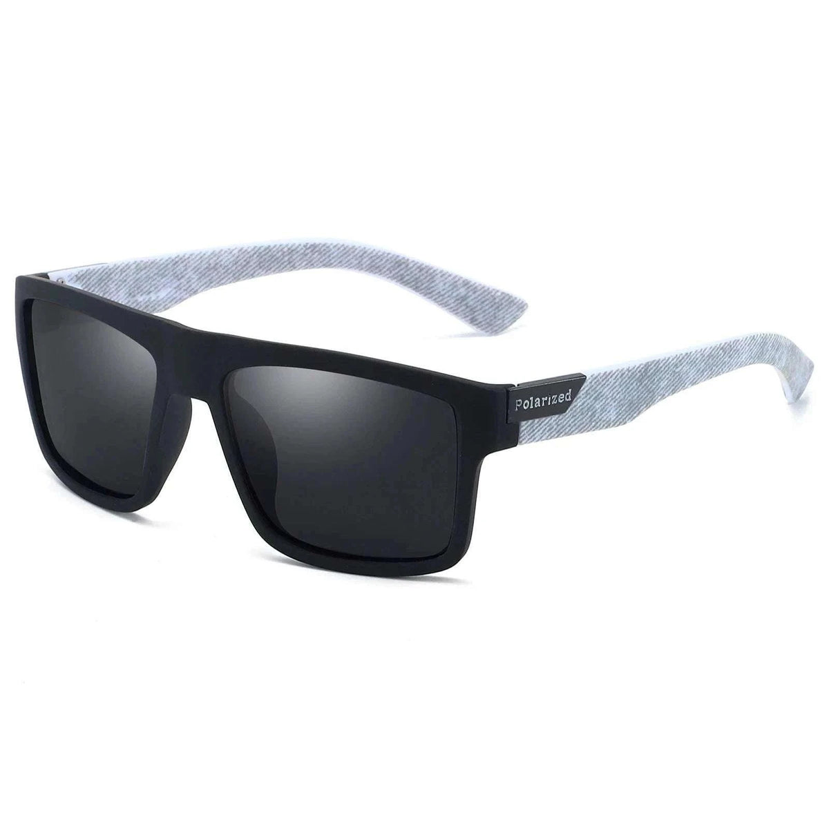 Classic Polarized Sunglasses with Square Frame for Men and Women-FC5