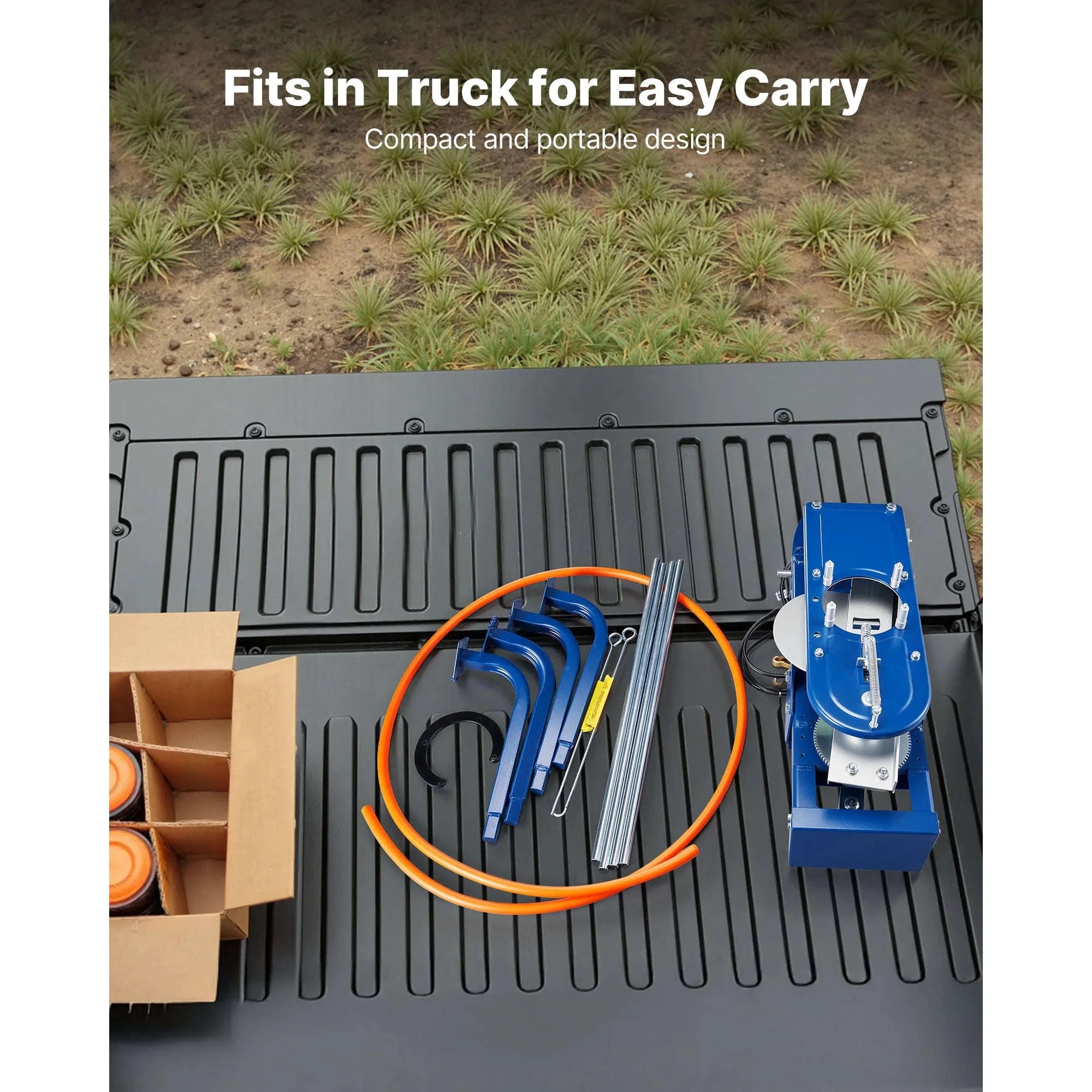Clay Target Thrower with Adjustable Angle and Foot Pedal, 50-Target Capacity-50 Clays / United States