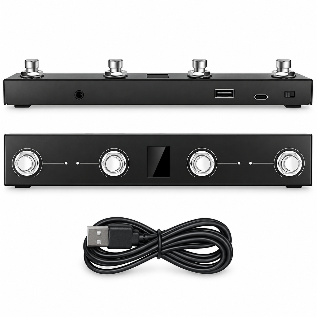 Four-Switch Wireless MIDI Foot Controller