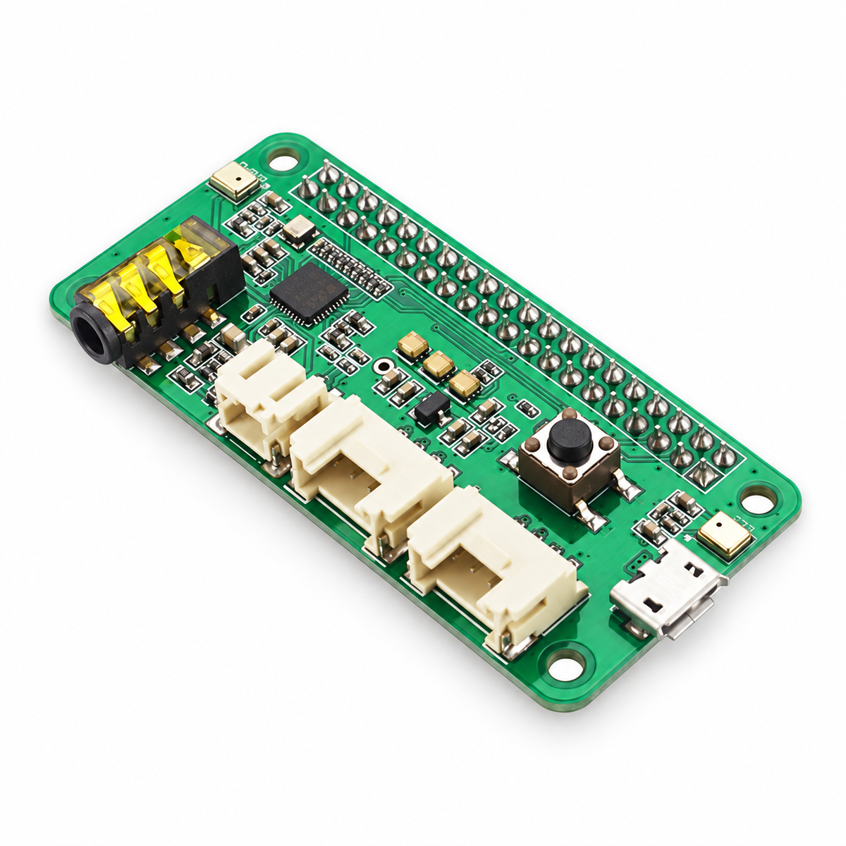 Two-Microphone Pi HAT Extension Board