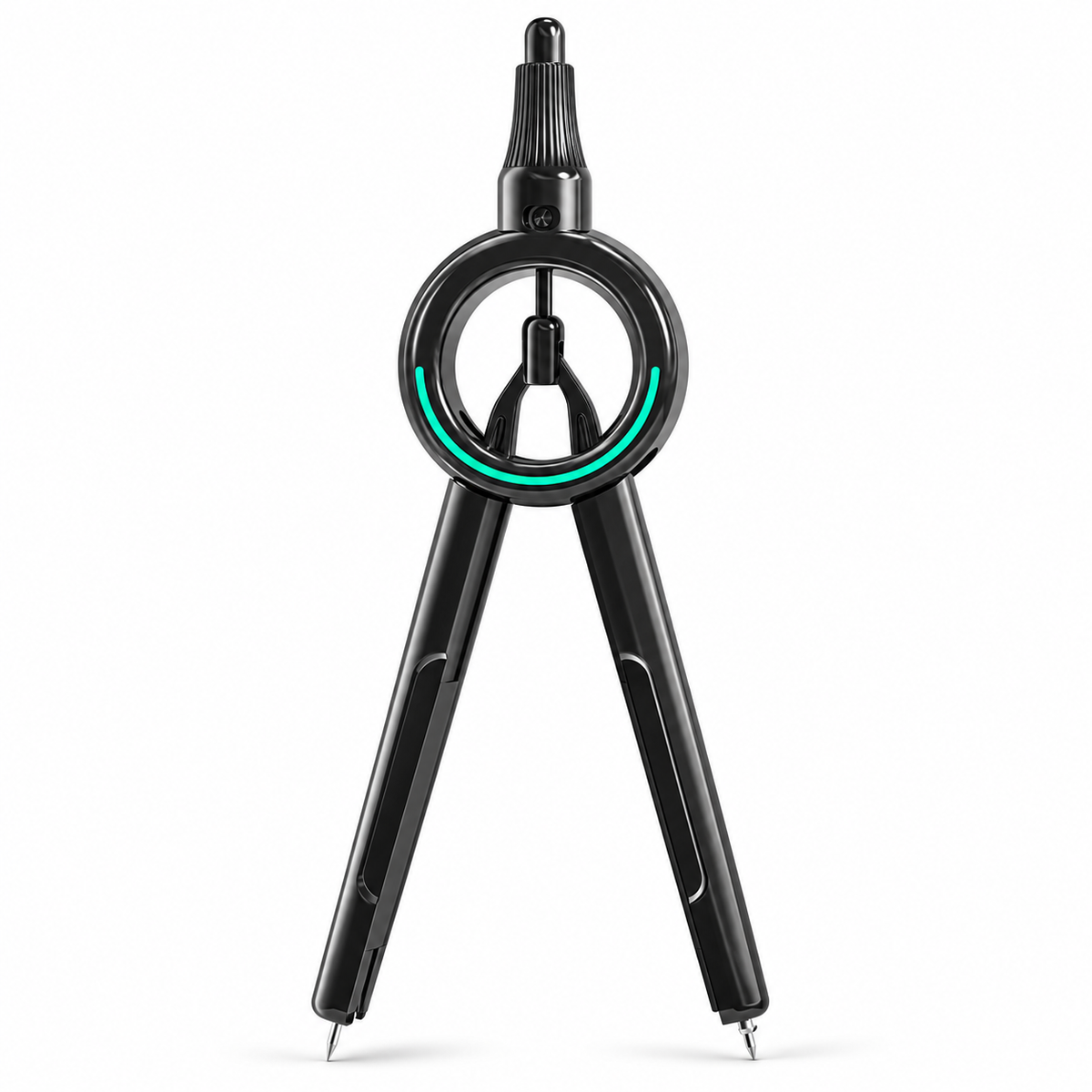 Push-Button Drawing Compass with Digital Display