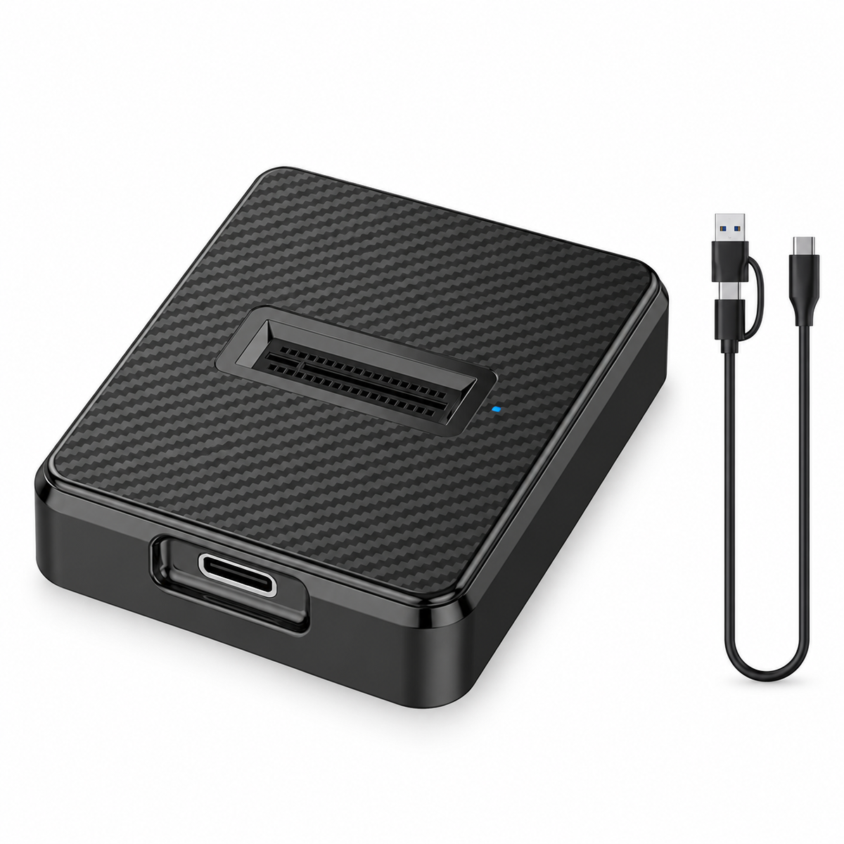 M.2 SSD USB-C Enclosure with Interface Options