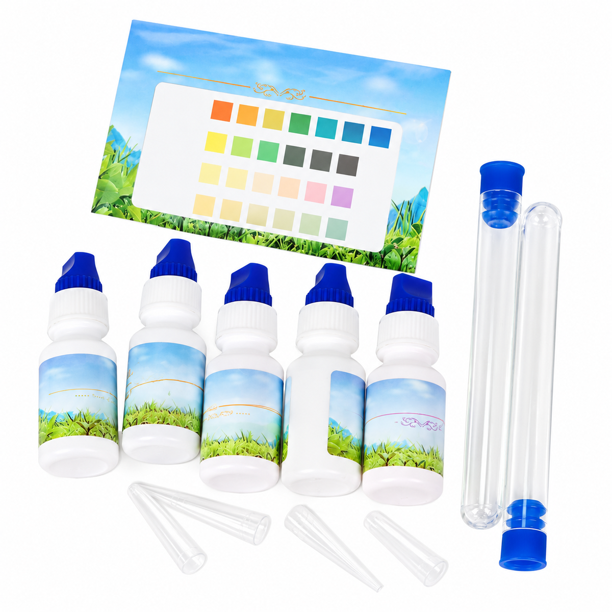 Soil pH and NPK Reagent Test Kit