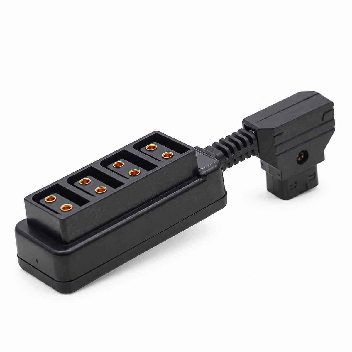 D-Tap to Four-Port P-Tap Power Splitter