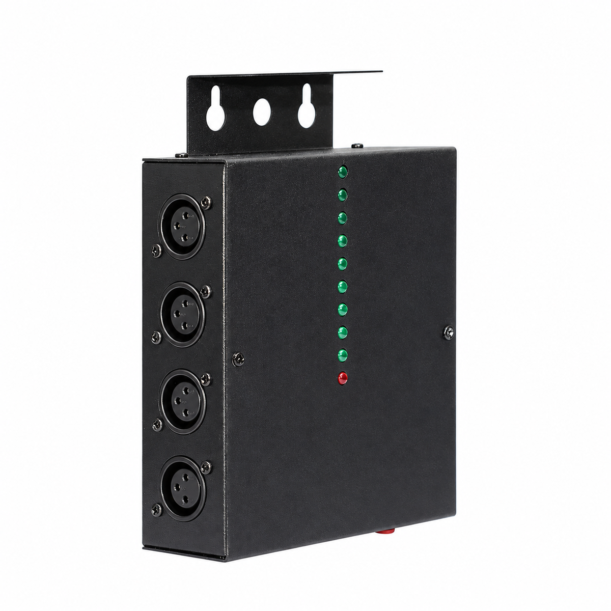DMX Splitter Ports Channels 3Pin Optical Istribution Amplifier for DJ Disco Wedding DMX Stage Lighting Effect