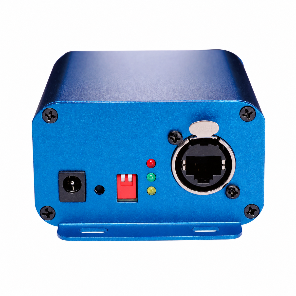 Artnet to DMX Controller, DMX Ethernet Lighting Controller, Professional Artnet DMX Interface , 3 Pin Output, Aluminum Housing