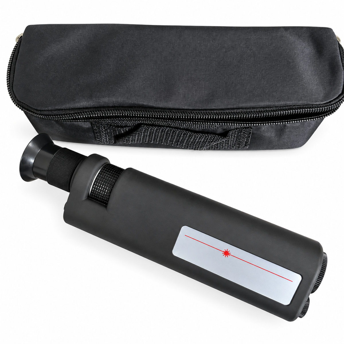 Fiber Optic Microscope Scope 400x Magnification Handheld CL Light Fiber Microscope【Metal body】