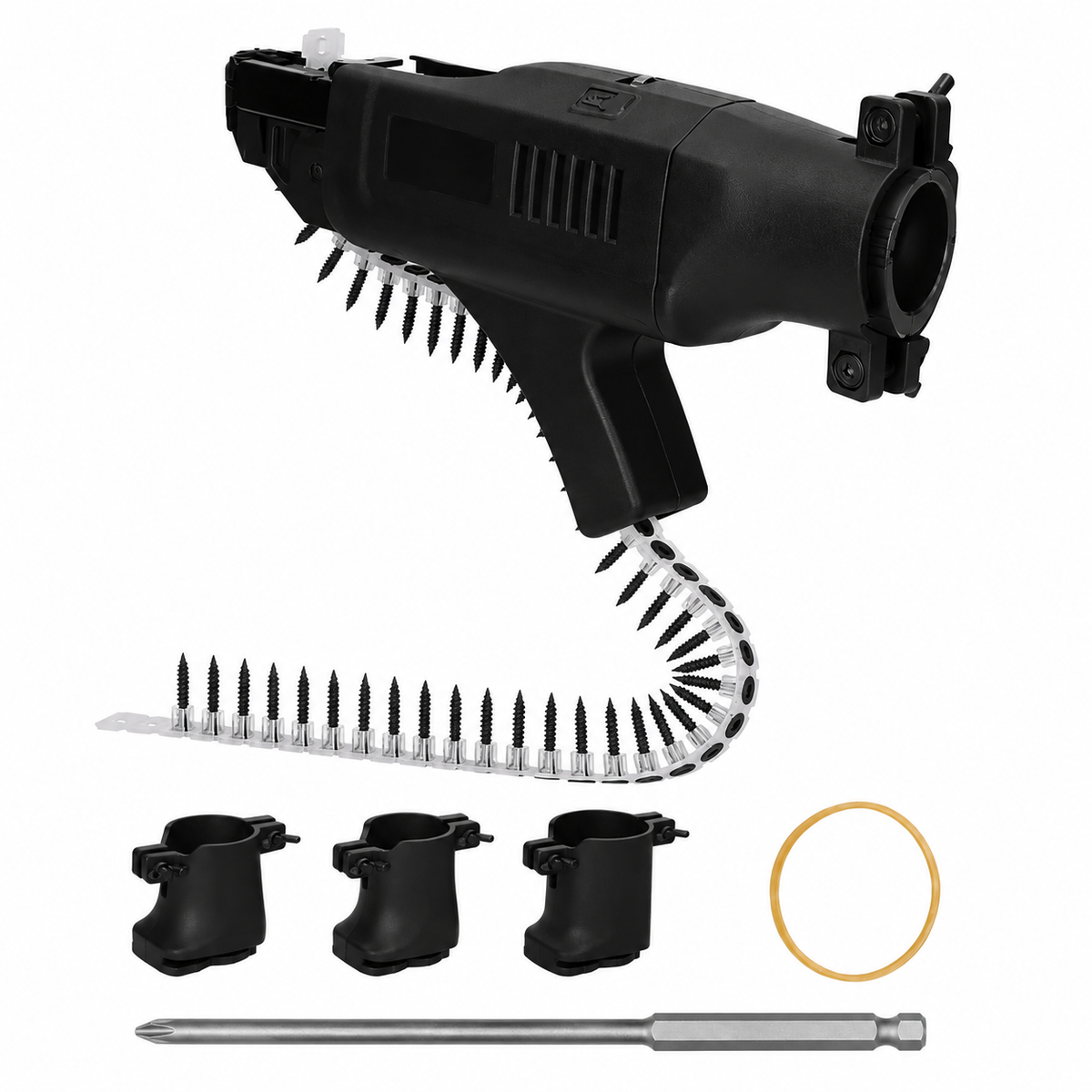 Electric Nailing Machine Woodworking Stapler Conversion Tool Automatic Lithium Electric Drill Chainscrew Machine Converter