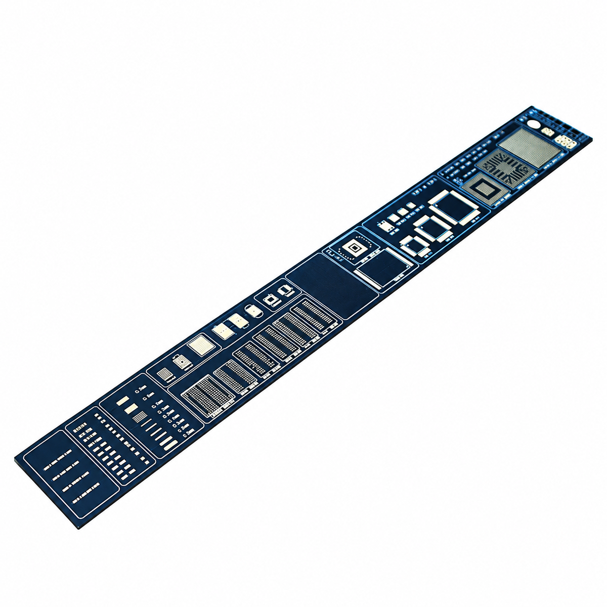 30cm Multifunctional PCB Ruler EDA Measuring Tool Chip IC Electronic Engineers PCB Protractor For Geeks Makers Reference Ruler
