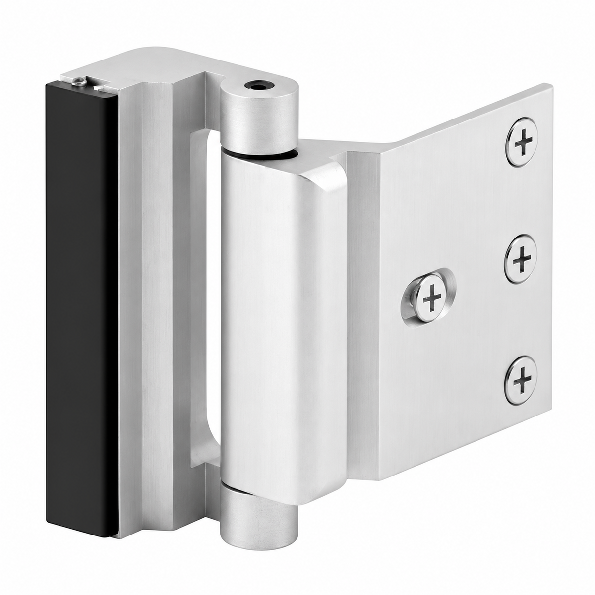 Door Lock for Home Security 1PC Easy to Install Door Latch Device Childproof Door Reinforcement Lock with 3 Inch Stop
