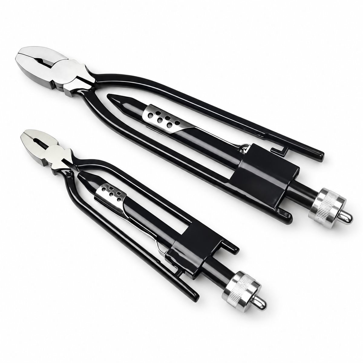 Spring-Return Safety Wire Twisting Pliers