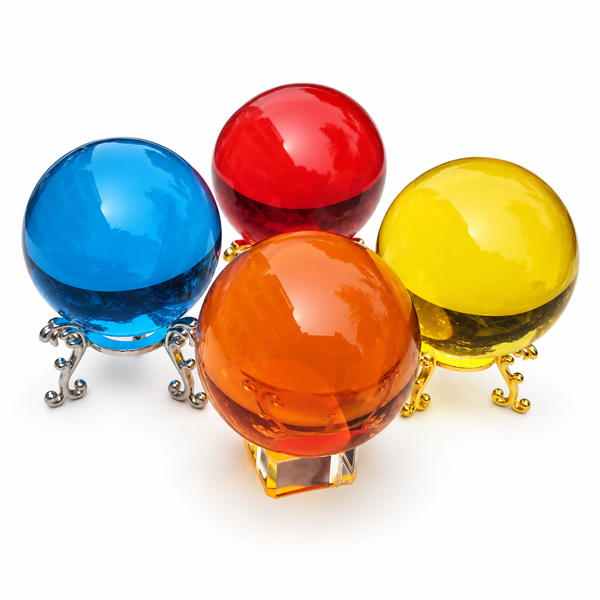 Coloured Glass Photography Sphere Options