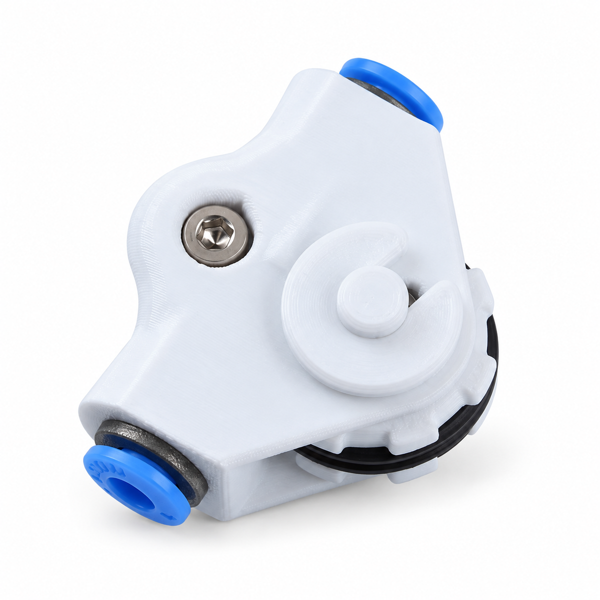 Upgraded Manual Filament Feeder Handwheel Rolling Feeder  Applicable To All 3D Printers Silky Smooth Feeding