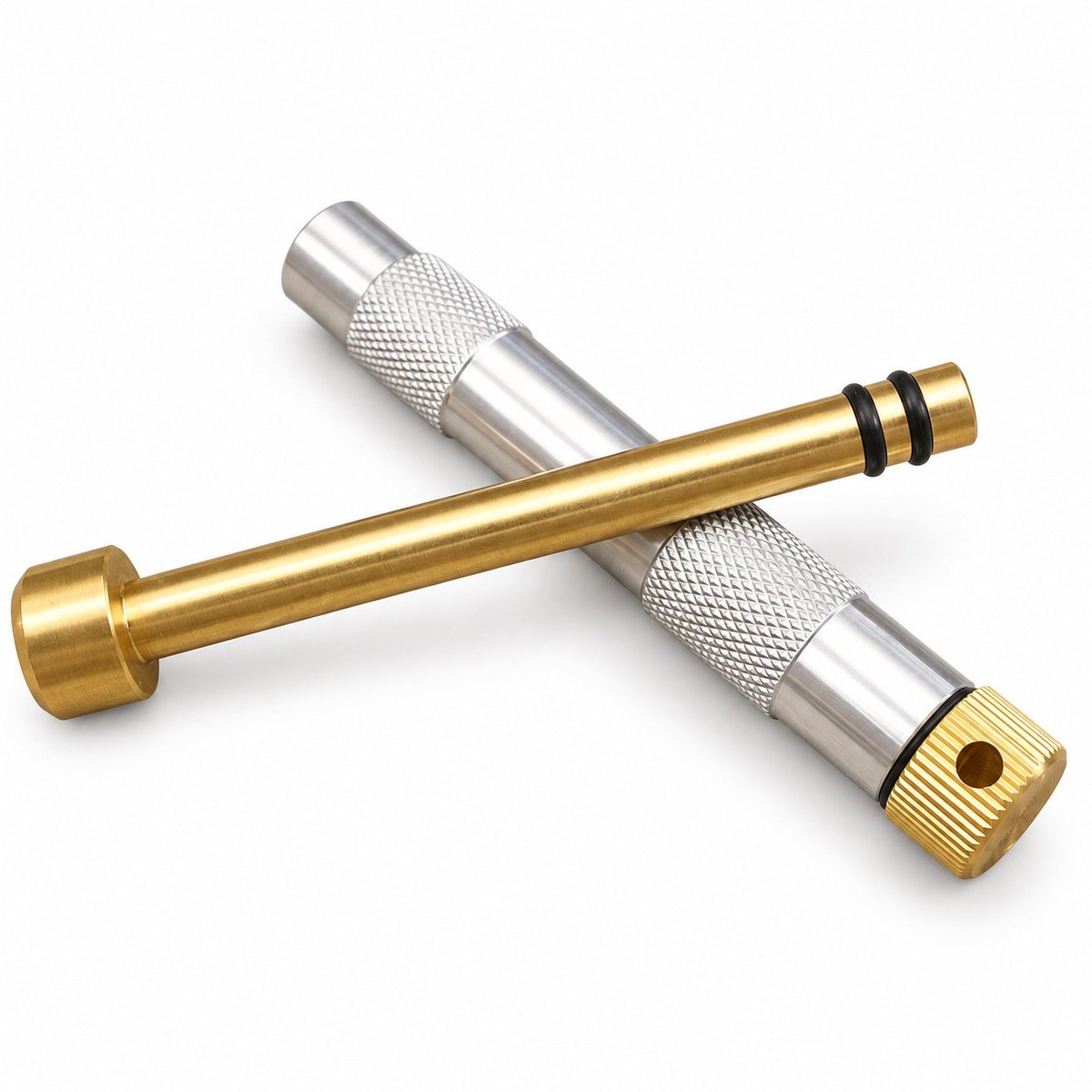 Brass Emergency Fire Tubes Practical Compression Outdoor Igniter Tube  Fire Start Piston Survival Tool Camping Equipment