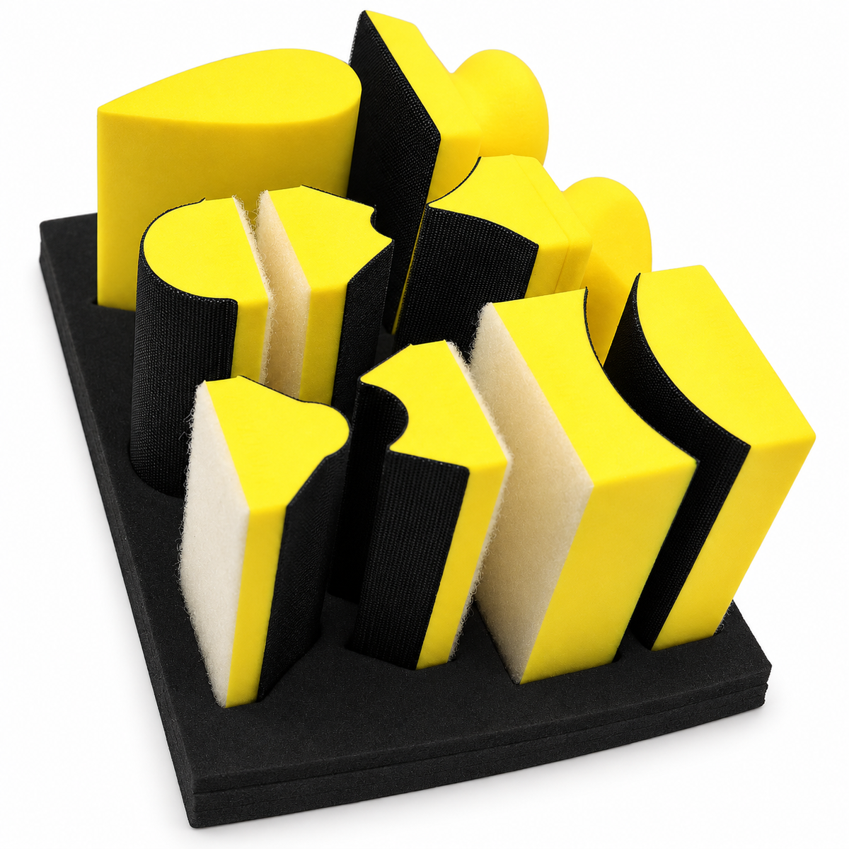 9-Piece Contoured Hand Sanding Block Set