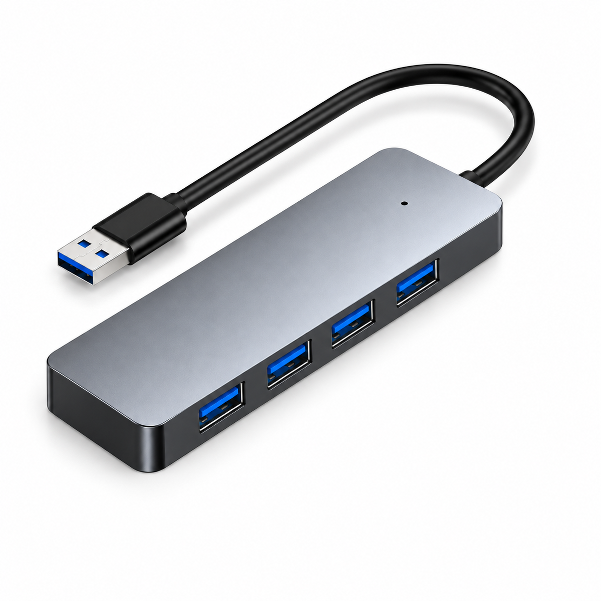 Baseus Usb Hub 4 Port ABS Hub Usb 3 0 for Laptop Multi Splitter Adapter For Xiaomi Lenovo Macbook PC Computer Accessories
