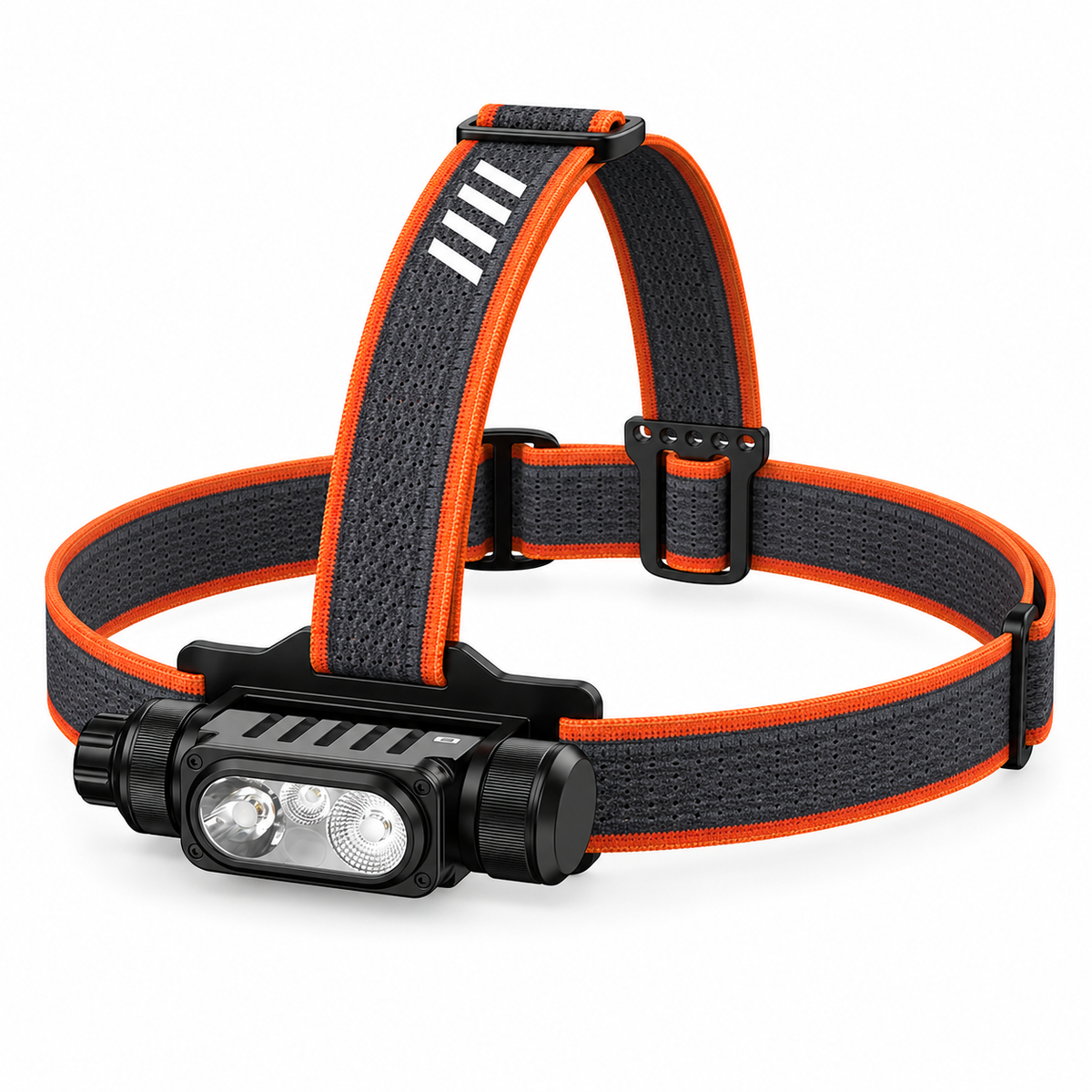 Wurkkos HD16 Headlamp 2500 Lumens Red/White Dual-Color Light and Auto-Dimming Function 18650 Outdoor Waterproof Flashlight