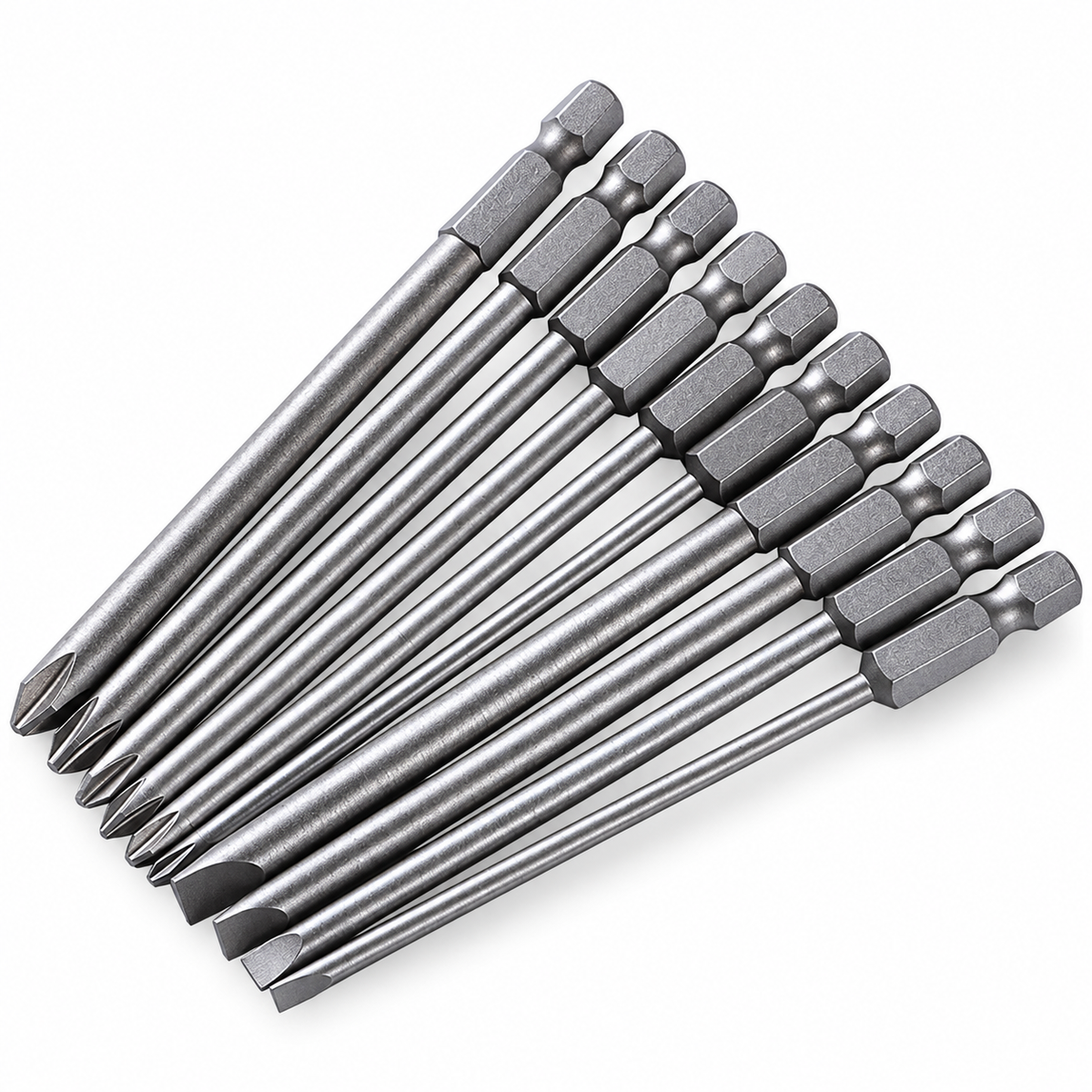 Screwdriver Set Strong Magnetic Batch Head Steel Slotted Phillips Screw Driver Bits Car Repair Utility Electric Tool Accessories