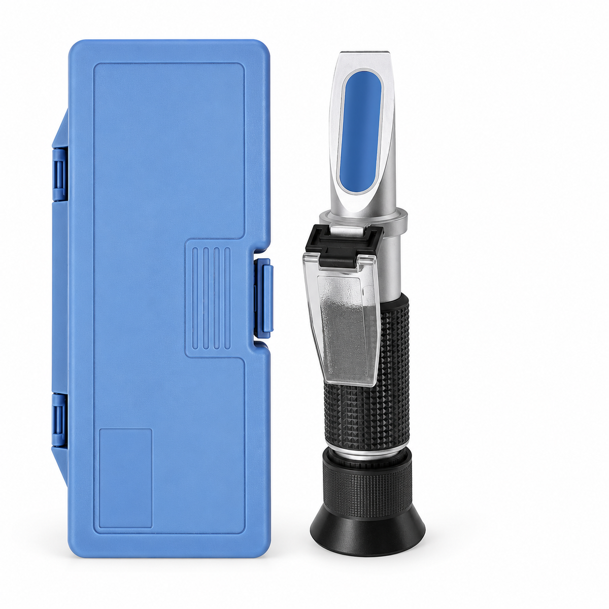 Handheld 0~40% Sugar Refractometer Household 0~25% Alcohol Wine Refractometer Beer Brix Concentration Detector Wort Tester