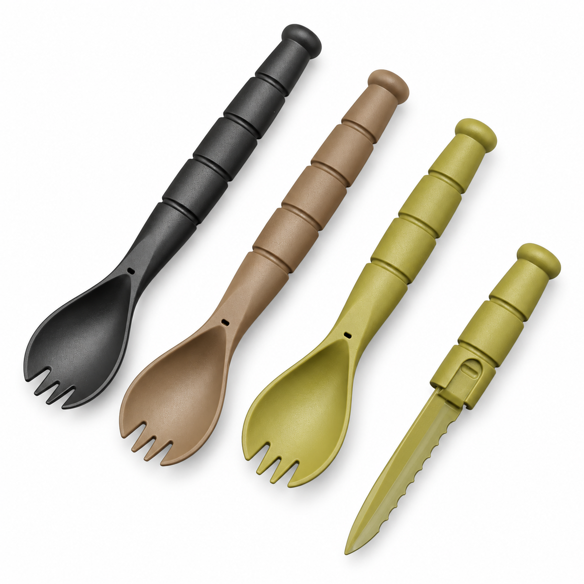 Outdoor small tools, tactical forks and spoons, EDC mini supplies, outdoor multi-functional tools
