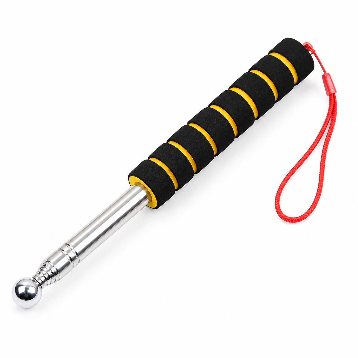 1M~1.2M Hollow Drum Hammer House Inspection Tool Hollow Drum Hammer Stainless Steel Telescopic Drum Hammer Detection Tile