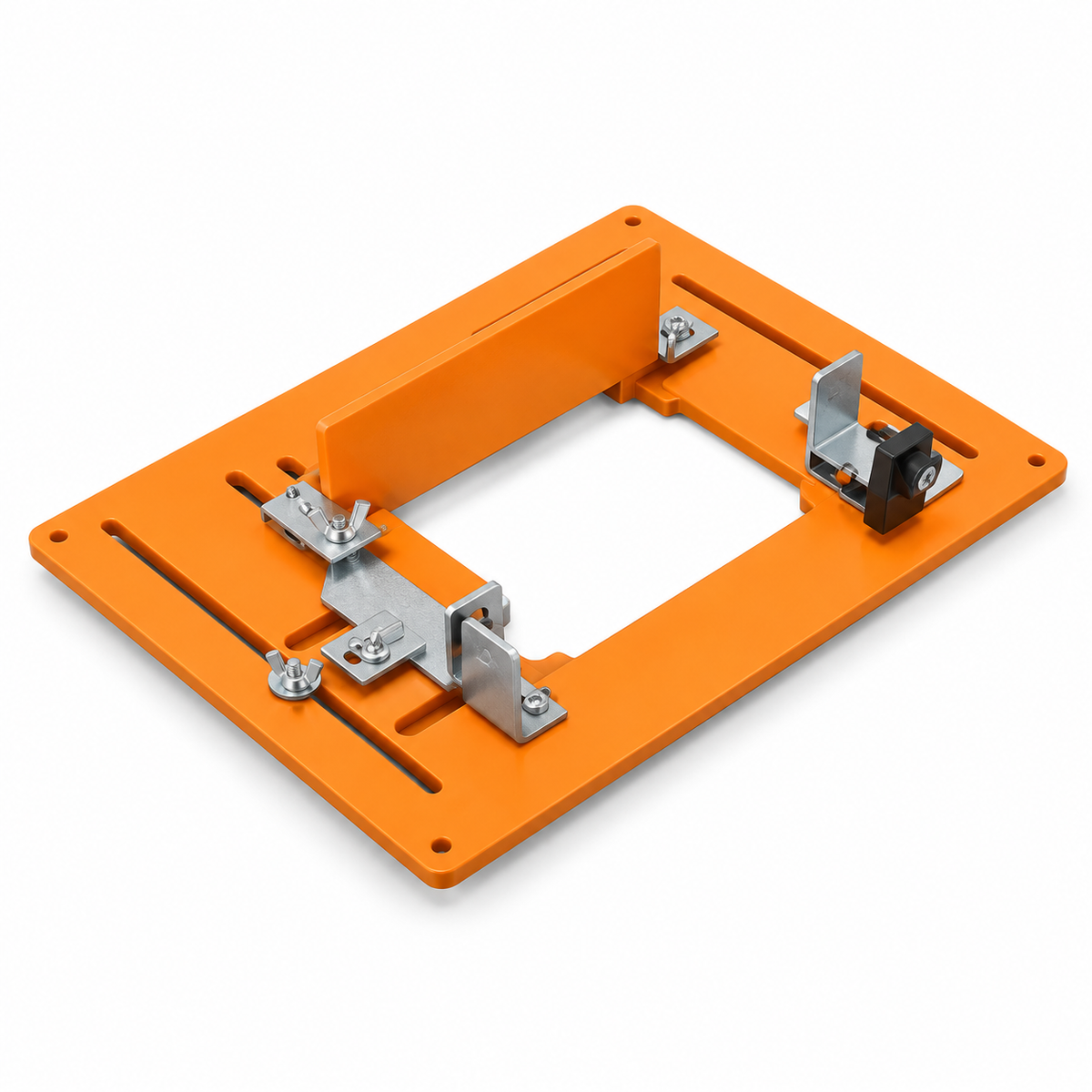 Woodworking Cutting Machine Base Plate Support Wooden Board Bending Cutting Positioning Template Jig Gypsum Board Slotting Tools