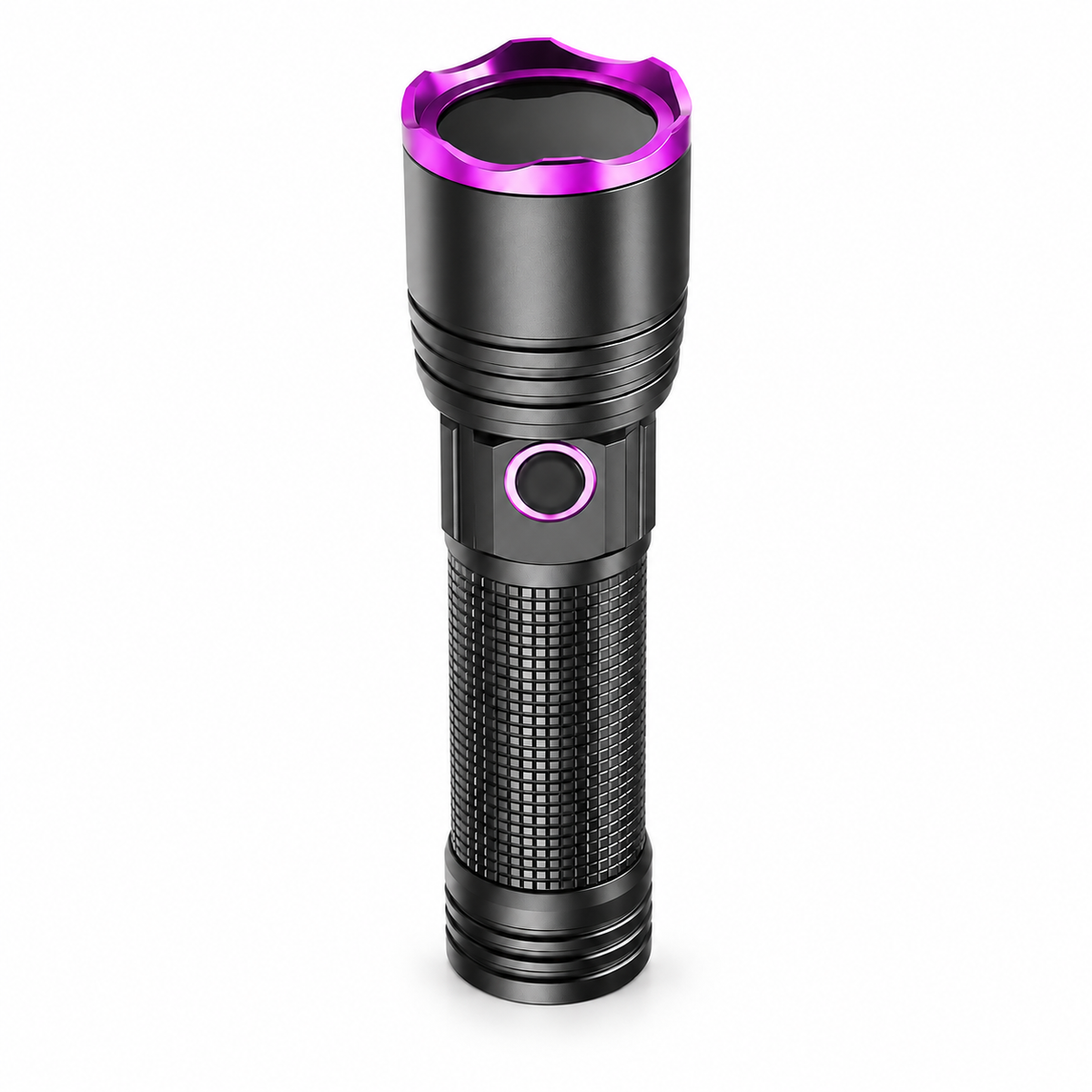 100W 365nm UV Flashlight USB Rechargeable UV Light High Power Black Light Flashlight for Pet Urine Detection, Scorpion,Resin