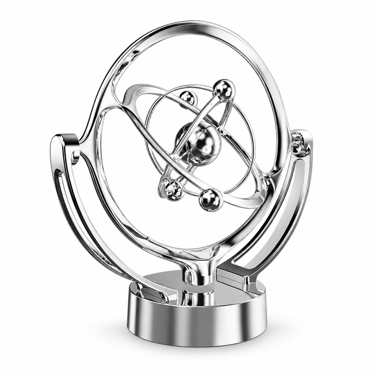 New Earth Kinetic Orbital Revolving Gadget Magnetic Pendulum Perpetual Motion Desktop Office Decor Art Toy Milky Way Model