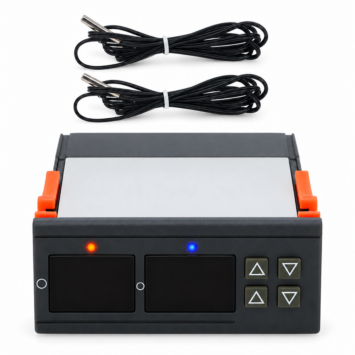 STC-3008 Digital Temperature Controller AC 110V 220V DC 12V 24V Hygrometer Sensor Heating Cooling Dual Relay Output Thermostat