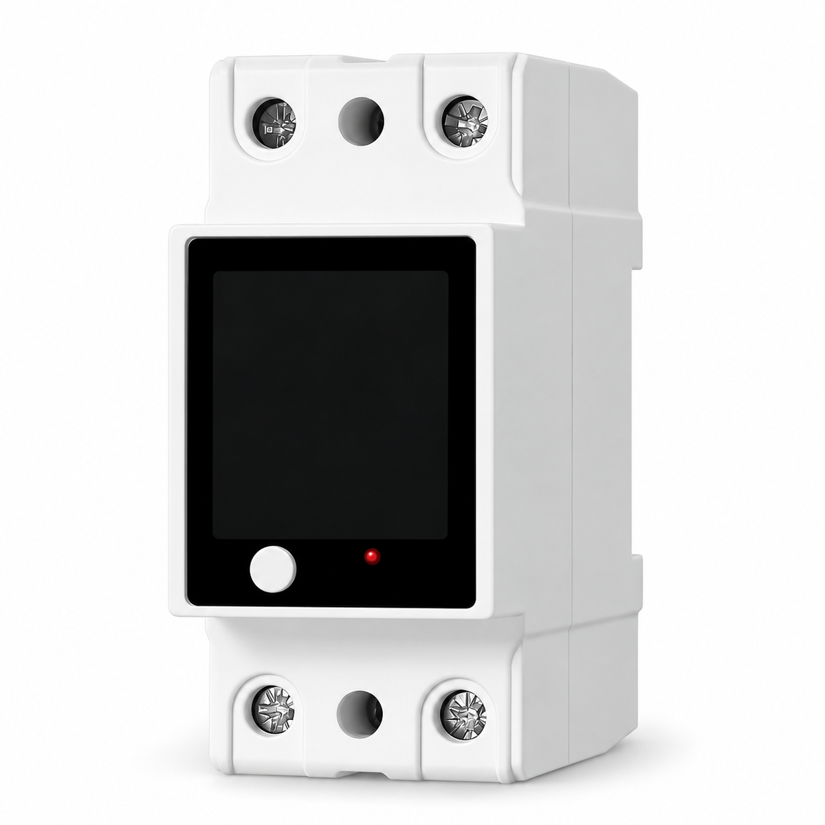 Digital Energy Meter Din Rail Electricity Usage Monitor AC30-400V Voltmeter Ammeter Watt Kwh Frequency Power Meter