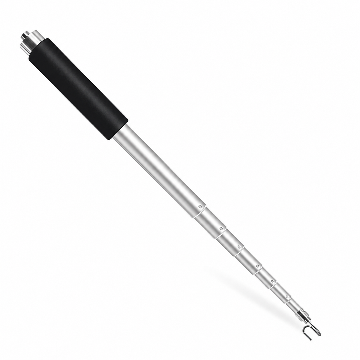 Pickup Grabber 1.5M Telescopic Magnetic Pickup Tool with Hook Pick-Up Pole Wire Fish Stick Pocket Extendable Magnet Pickup Tool