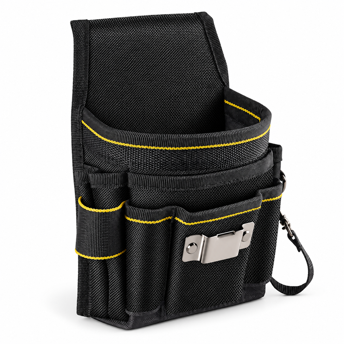 Electrician Tool Waist Bag - Durable, Portable, Multifunctional, Made of Textile Materials, No Assembly Required, Battery-Free