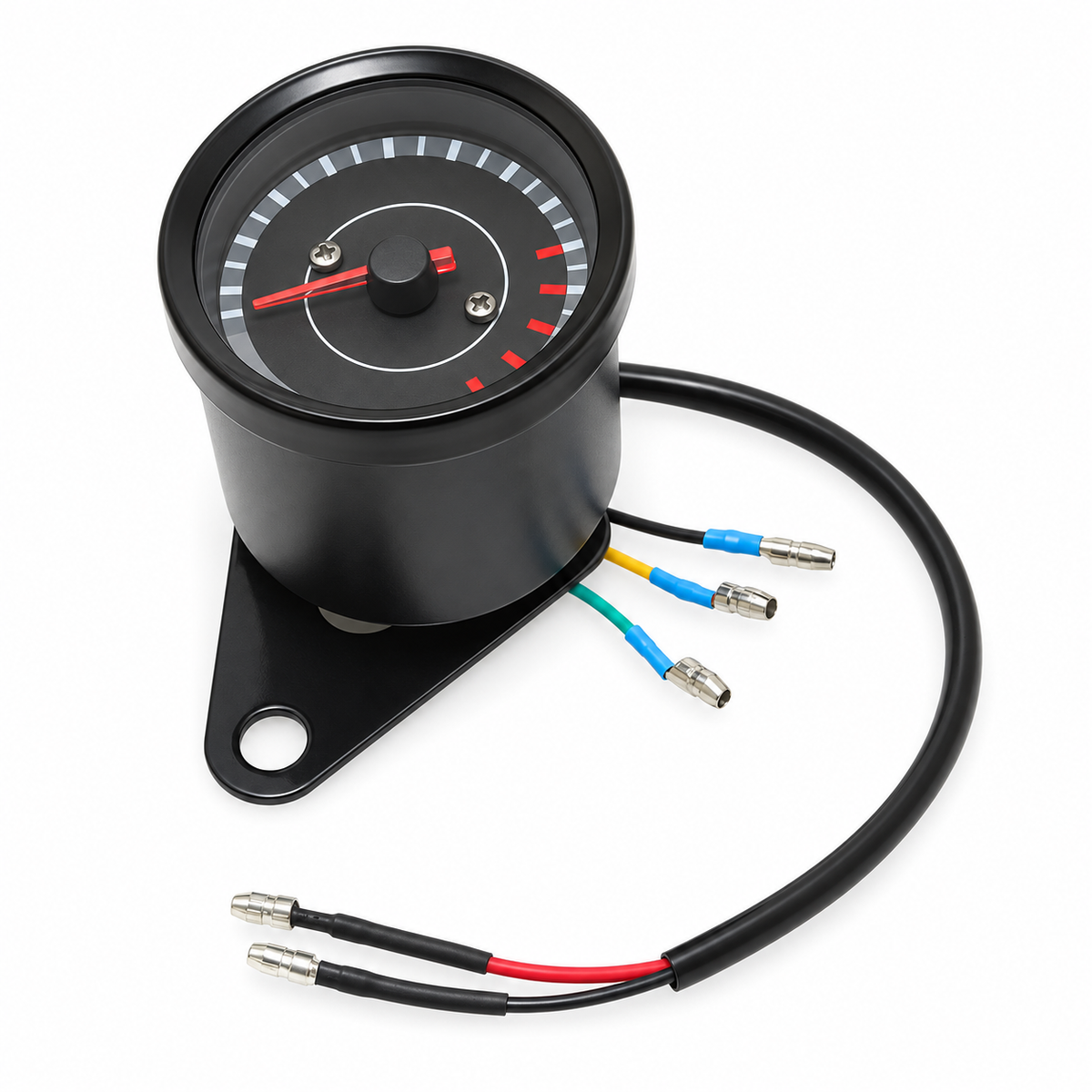 0-13000 RPM Digital pointer Gauge 12V Universal Motorcycle Tachometer Tach Meter wth LED Backlight