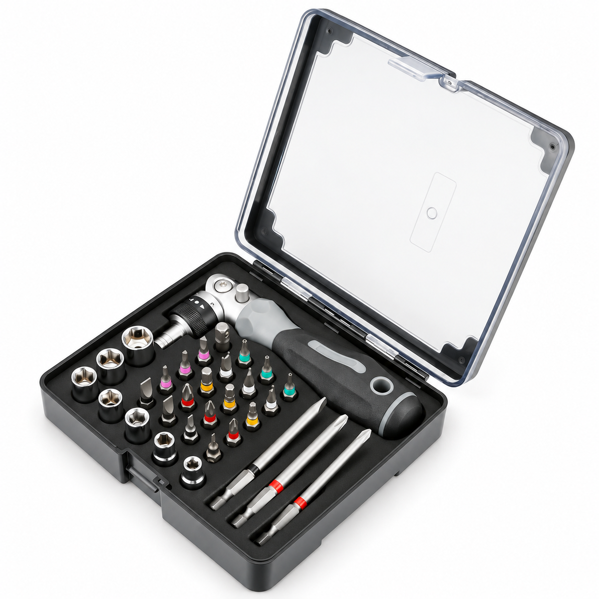 Ratchet Screwdriver Set Magnetic Hexagon Wrench Computer Repair Tools Car Bike Rapid Repair Tools Ket Multidirectional Vanadium