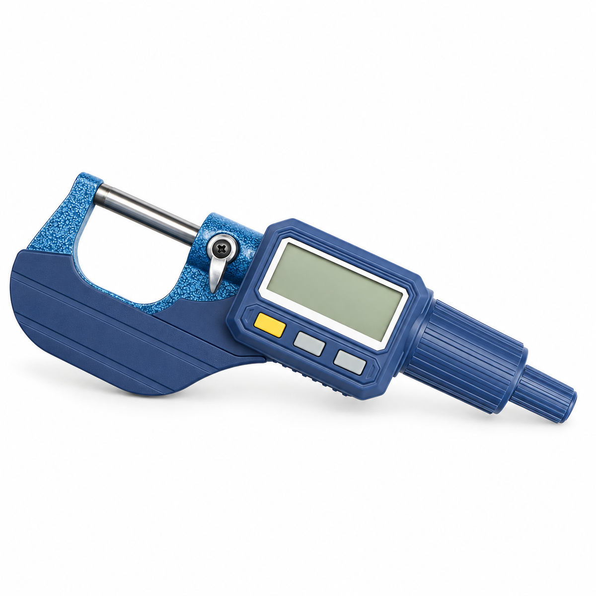 0-25mm Digital External Micrometer Large Clear LCD Display Carbide Anvil Absolute Relative Measurement Inch Metric Micrometer