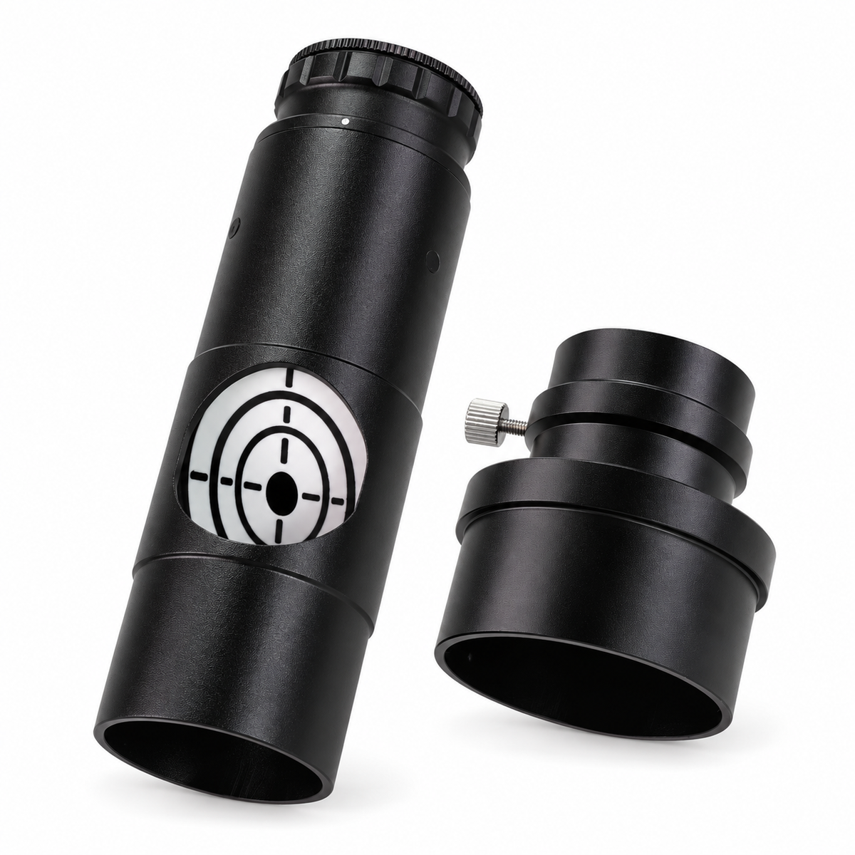 Datyson 1.25 Inch Red Laser Collimator Metallic Material with 2 Inches Adapter for Newtonian and SCT Reflecting Telescopes