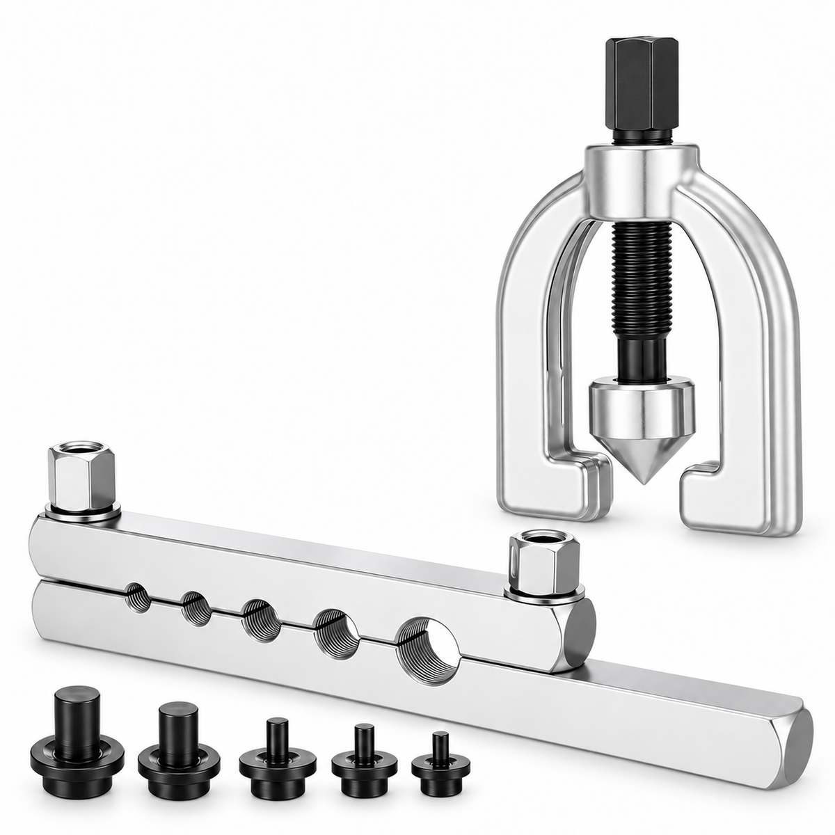 45° Flaring Tool for an Flare Tubing Standard Tube Flaring Tool 3/16''-1/2'' 45° Eccentric Single Flare Accessories