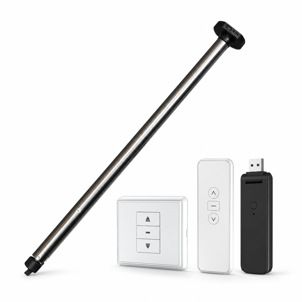 AM15 Rechargeable Roller Blind Motor - Tube Options