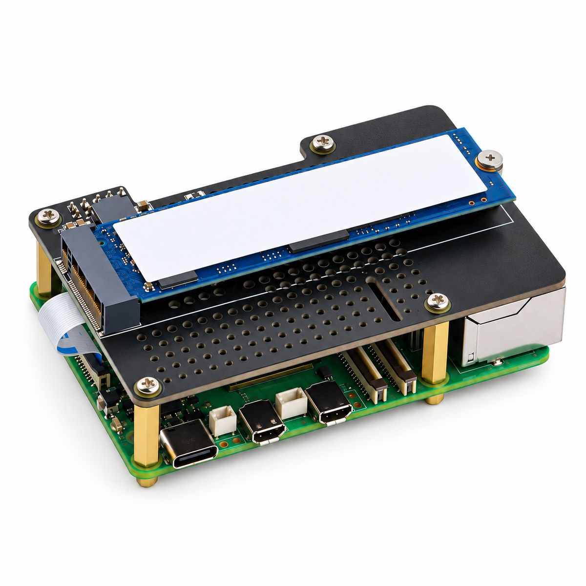 N04 NVMe Adapter Board for Raspberry Pi 5