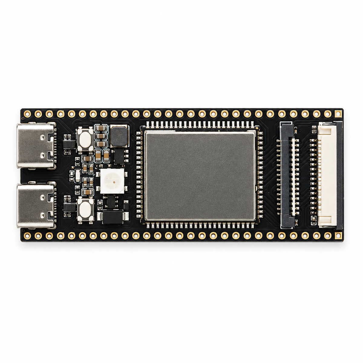 ESP32-P4 TINY Development Board RISC-V 32-bit Dual-Core Processor Built-in MIPI DSI/CSI/FPC Interface RGB Lights ESP32 P4 Module