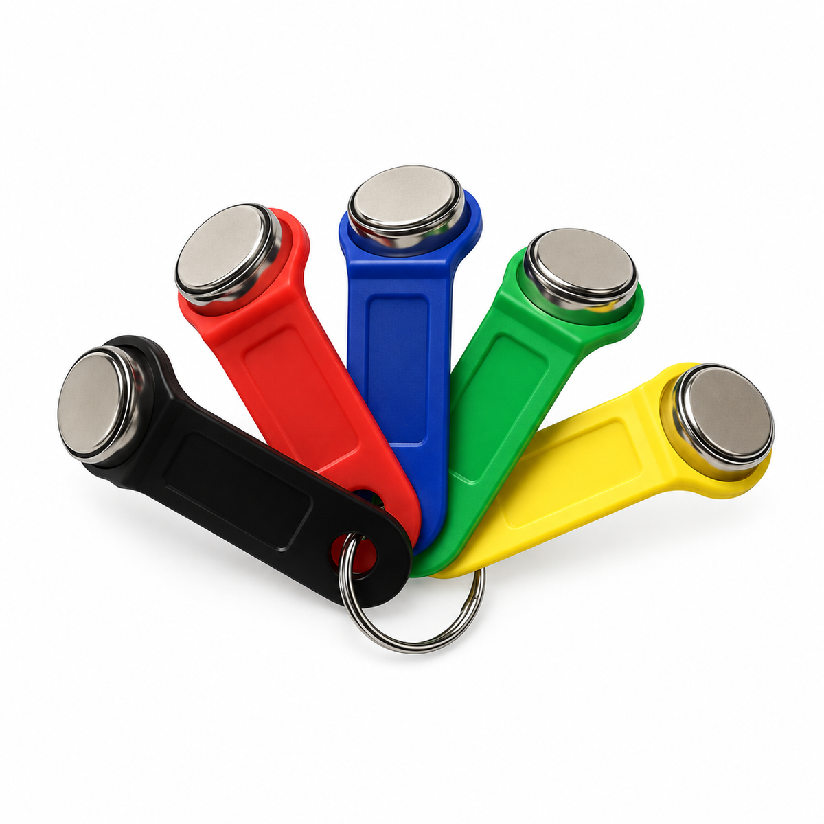 5pcs/Lot DS1990A TM1990A F5 DS1990A iButton Read Only Key TM Card Touch Memory Smart iButton IB Tag Fobs