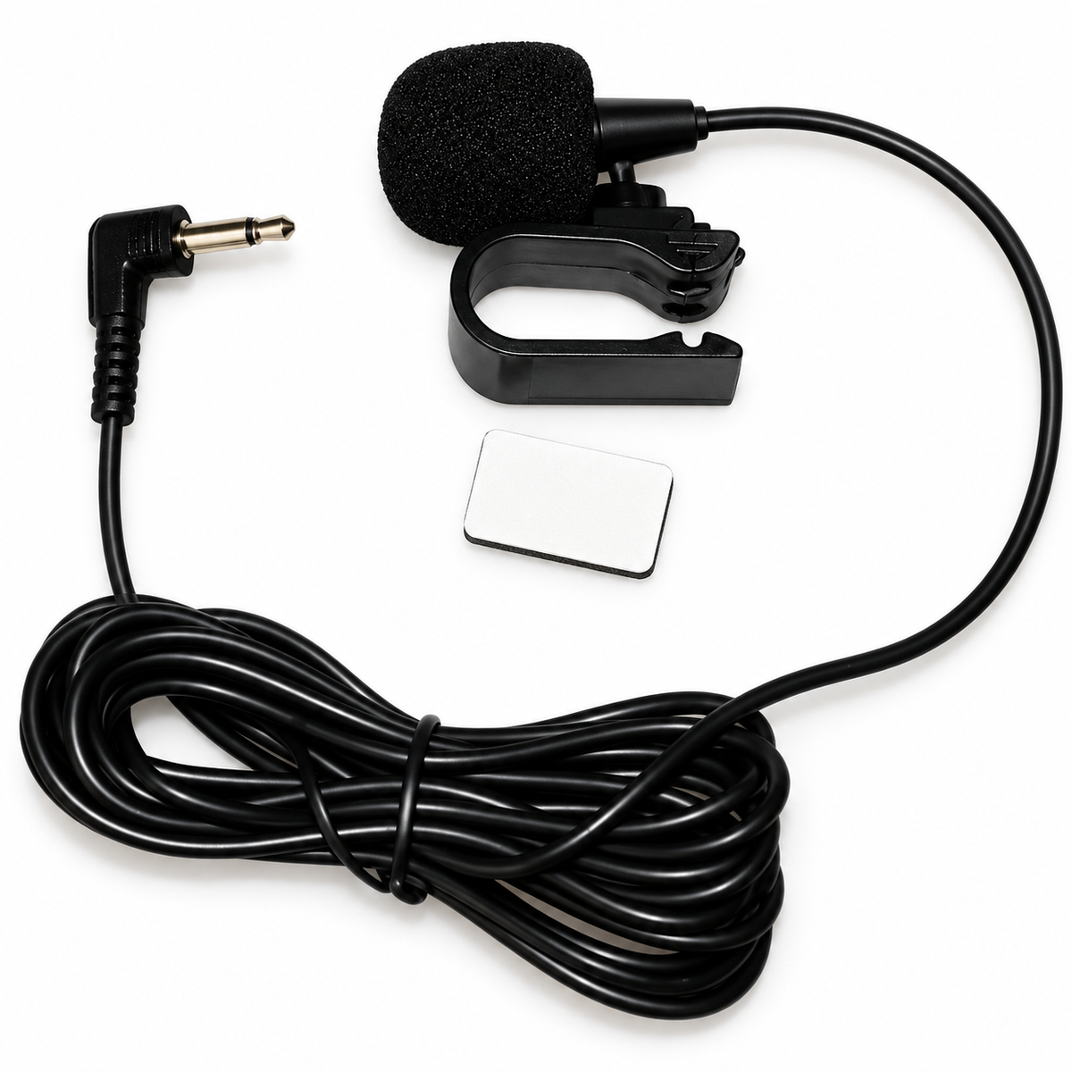 Car Audio Microphone 3.5mm Clip Jack Plug Mic Stereo Mini Wired External Microphone For Auto DVD Radio Professionals