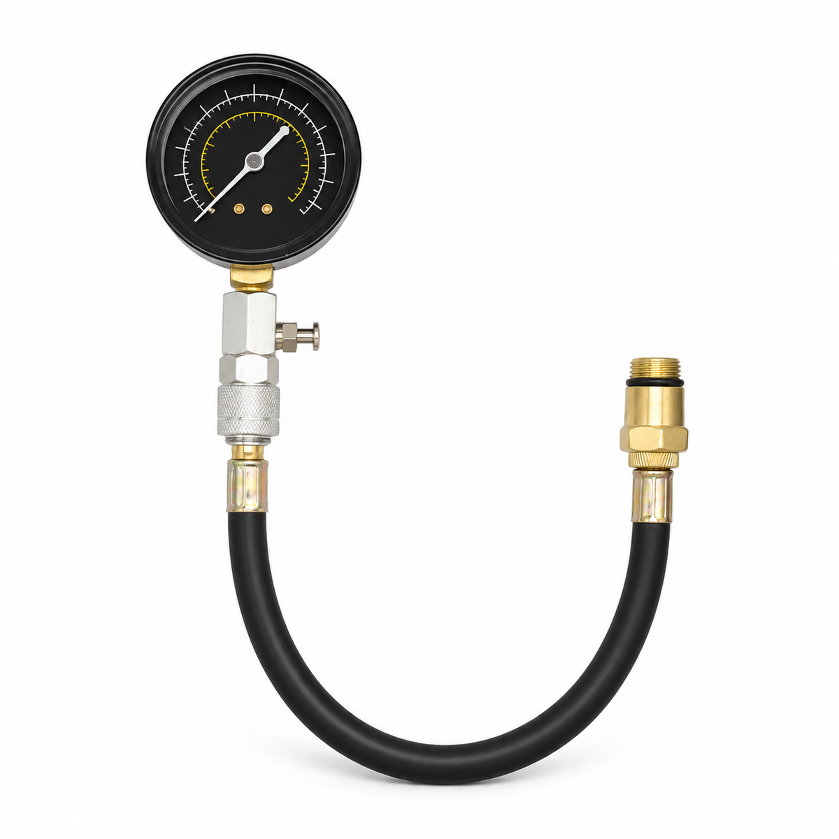 Engine Cylinder Compressions Tester Kit 0-300PSI Pressure Gauge Check Test Tool Automotive Repairing Tool