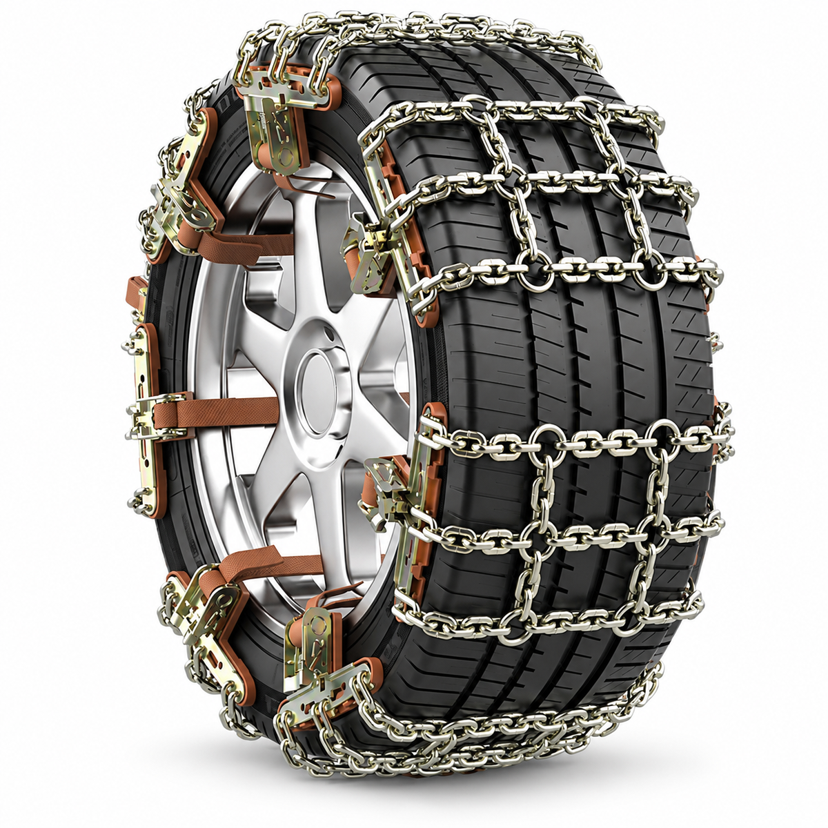 Emergency Tyre Traction Chains - Four Pieces