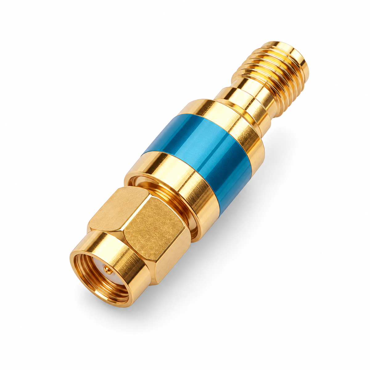SMA RF DC Block - Male to Female, 50 Ohm