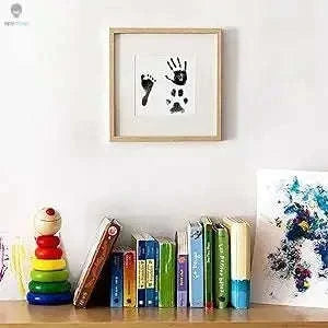 Clean Touch Paw Print Ink Pad – Inkless Keepsake for Pet Paw and Nose Prints-Black